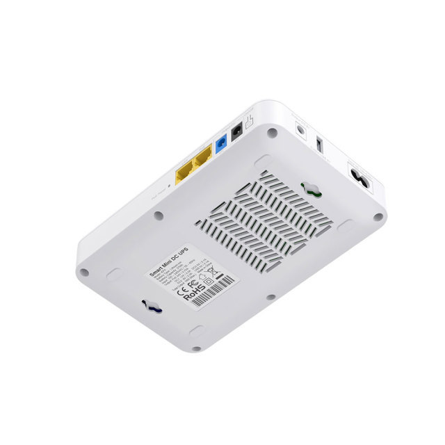 MARSRIVA KP6 EC 8000mAh Smart Mini Router DC UPS 18Watt with 3 DC Output, 1 USB & 1 Type PoE Output. 