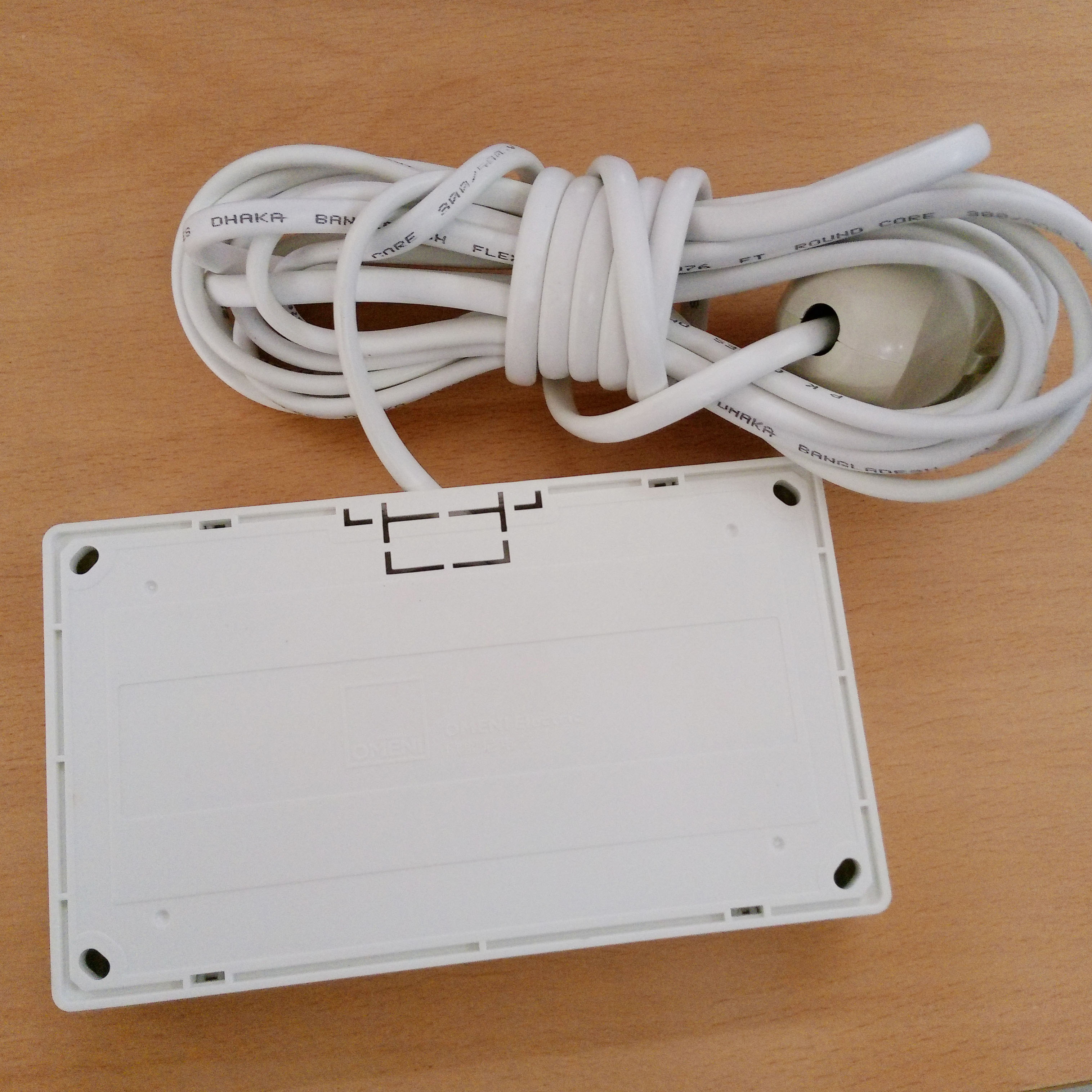 Multiplug (Heavy Duty + Long lusting) 8 Pin / 3 Port with Universal Socket and 15 FEET 100% Copper cable. 