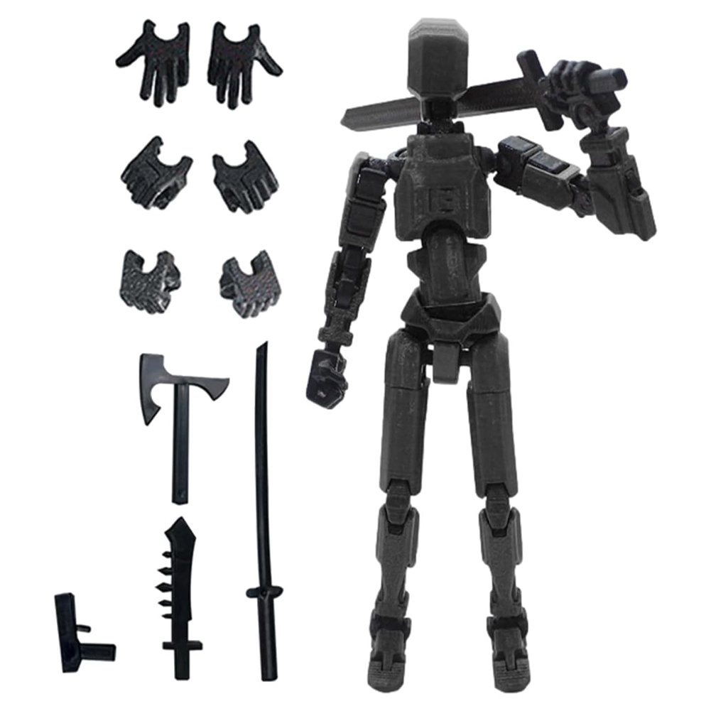 3D Printed Action Figure Dummy 13 Action Figure Parent-Children Game 3D Printed Mannequin 13 Full Body Activity Robot Game Gifts. 