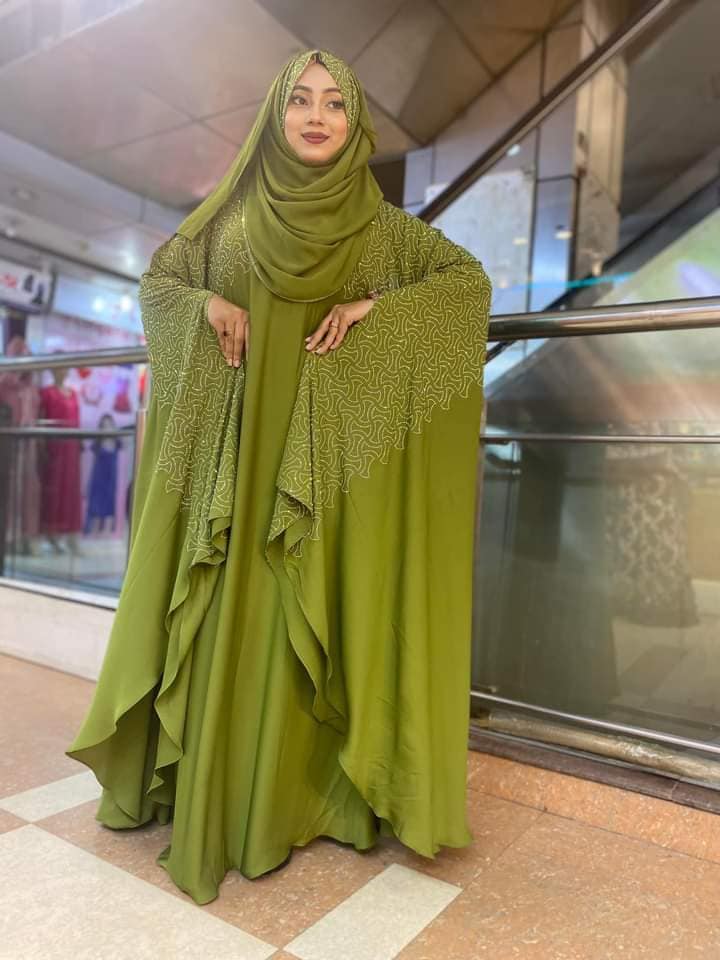 New Exclusive Stylish Burka Collection Dubai Cherry. 