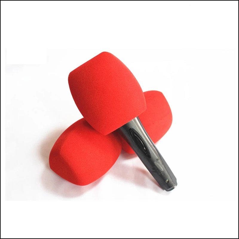 Microphone Sponge Cover Triangles 1 Pc - Enhance Audio Recording Triangular Microphone Sponge Cover (1 Pc). 