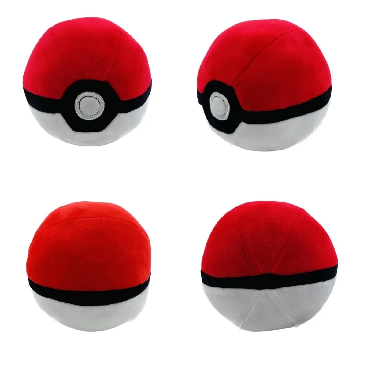 12cm Pokemon Ball Plush Toys Poke Ball Pokeball Pokemon Stuffed Anime Doll Master Great Ball Master Ball Ultra Ball Strange Ball. 