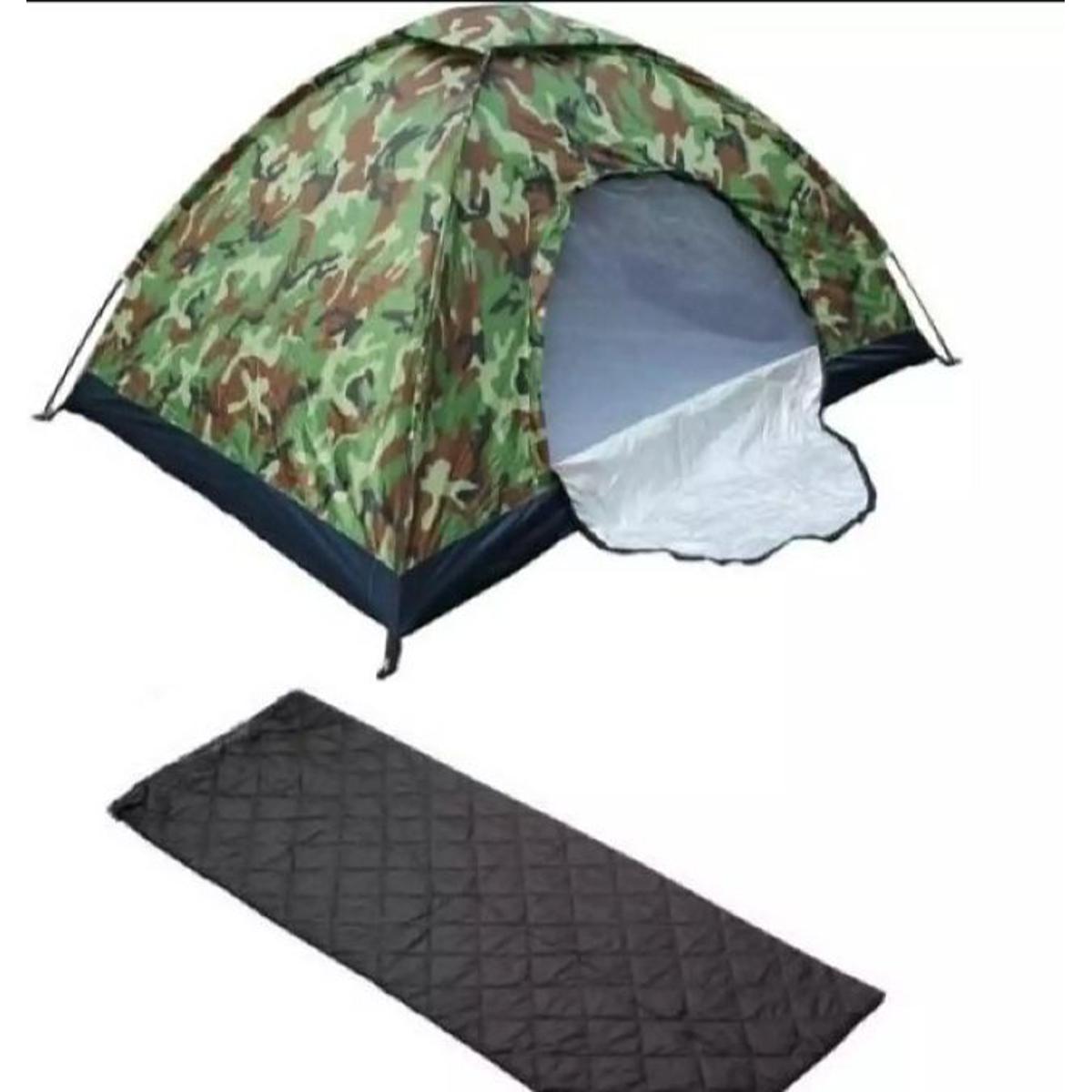 2 Man Tent With Bed/Tabu - Enjoy Outdoor Adventures With This Spacious Tent Designed For Two People