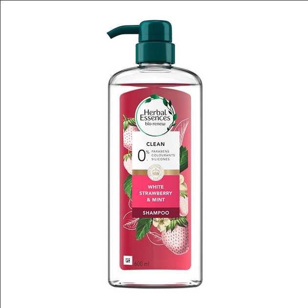 Herbal Essences bio:renew White Strawberry & Mint Shampoo – 600ml
