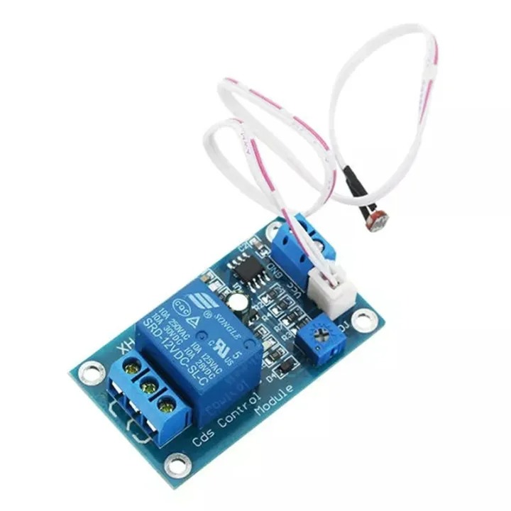 XH-M131 DC 12V Light Control Switch Photoresistor Relay Module Detection Sensor 10A brightness Automatic Control Module Board. 