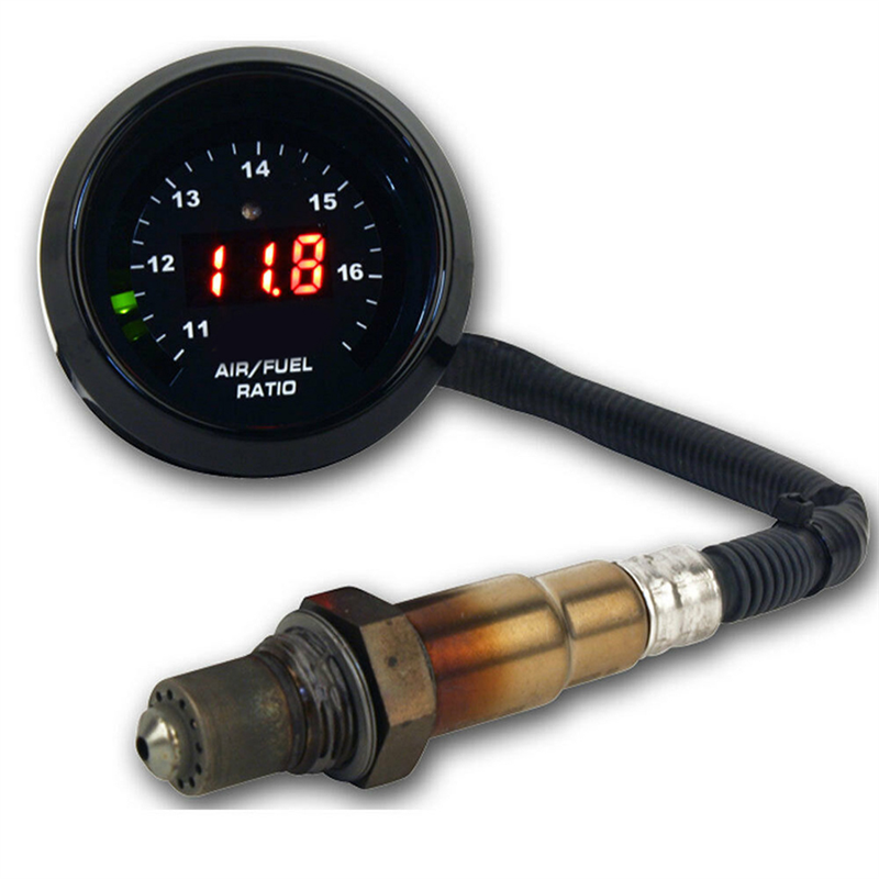 1Set Racing 30-4110 AFR 52mm Wideband O2 UEGO Controller Air Fuel Ratio Gauge AFR with 4.9LSU Oxygen Sensor 0258017025 Replacement. 