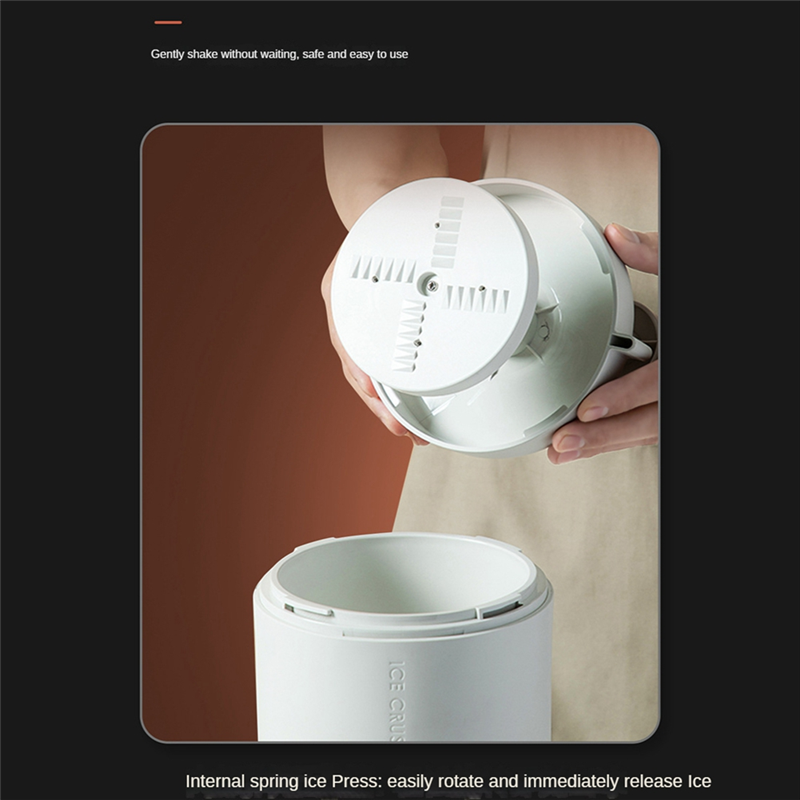 Summer Ice Shaver Crusher Manual Ice Crusher Ice Crushers Tool Cafe Bar Kitchen Handheld Snow Manual Crusher. 