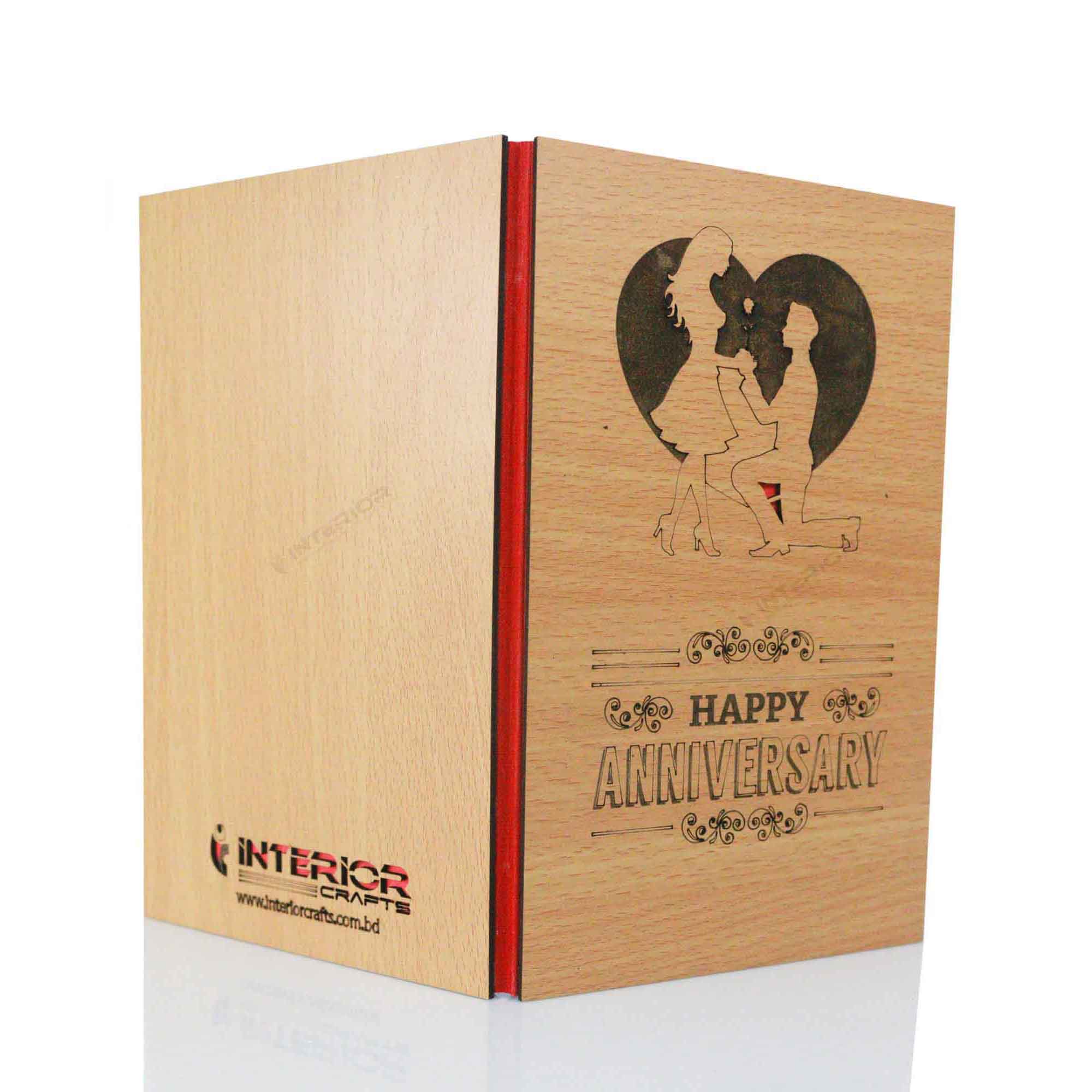Wooden Notebook Happy Anniversary- ICWNB-20