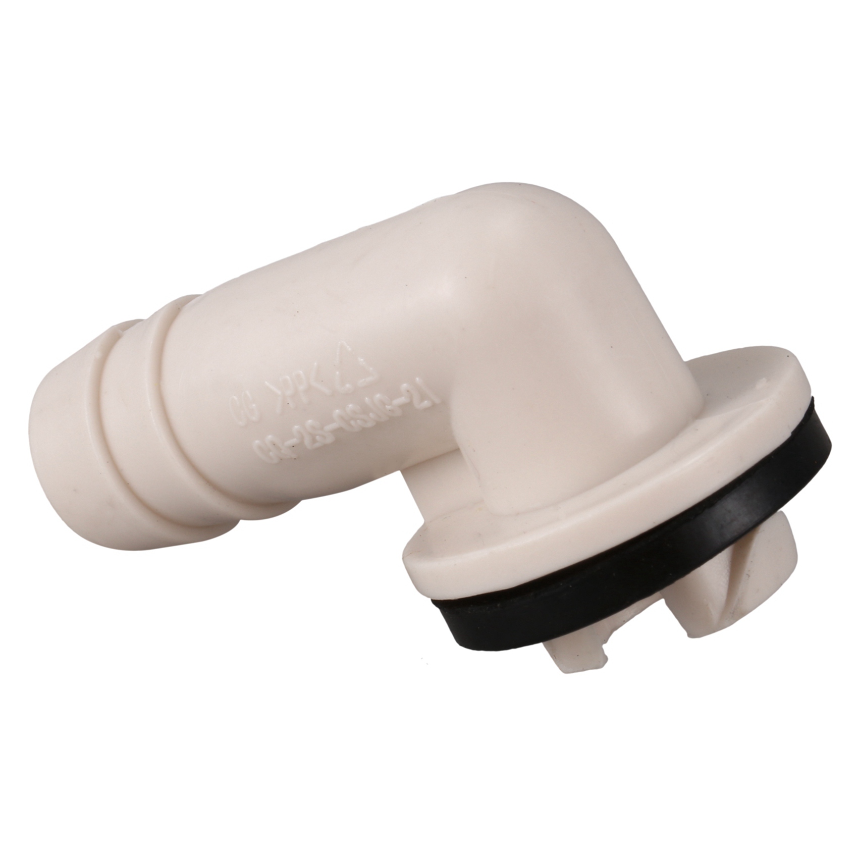 2X Air Conditioner Ac Drain Hose Connector Elbow Fitting for Mini-Split Units and Window Ac Unit 3/5 Inch(15Mm). 
