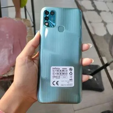 Infinix Hot 11 Play - (Plastic) Back Shell / Back Panel / Battery Cover / Back Door / Back Replacement Part. 