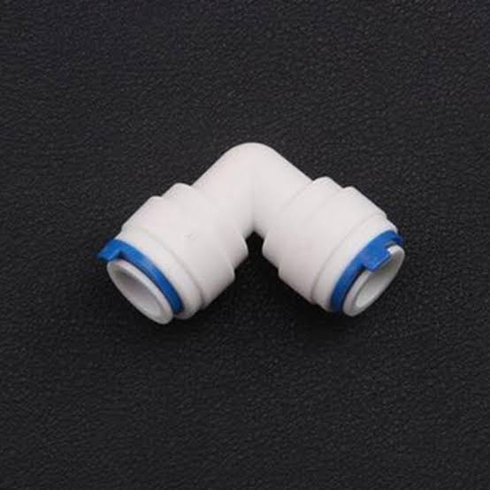 10 Piece 1/4 "Inch Quick Connect L Elbow Pipe Connection Quick Connect Water Filter Pipe Connector Fitting (1/4" Tube Elbow (L-type). 