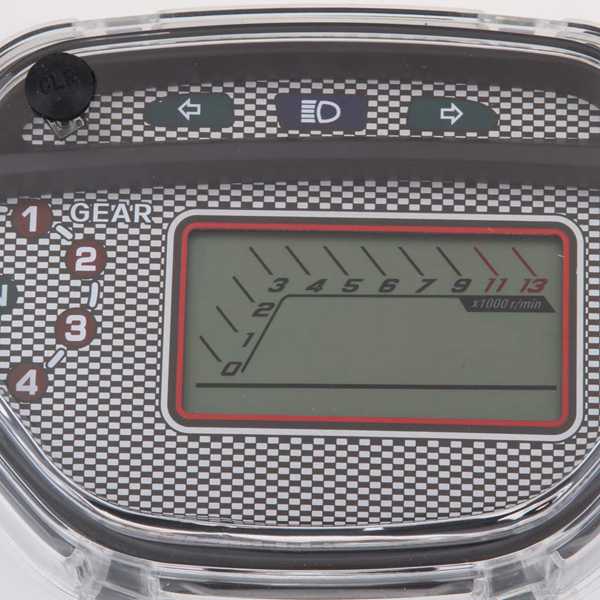7 Colors Backlight ​LCD Speedometer Pnp ​DIGITAL METER Alpha for Honda Wave 100 Old/Ex5 Class/Wave Alpha 110 CX CD. 