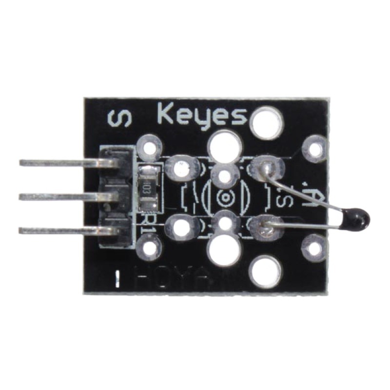 10K NTC Module KY-013 Thermistor Temperature Sensor Module KY-013 ANALOG TEMPERATURE SENSOR MODULE NTC 10K Temperature Sensor Analog 3 Pin Leads 3.3V-5V Circuit. 