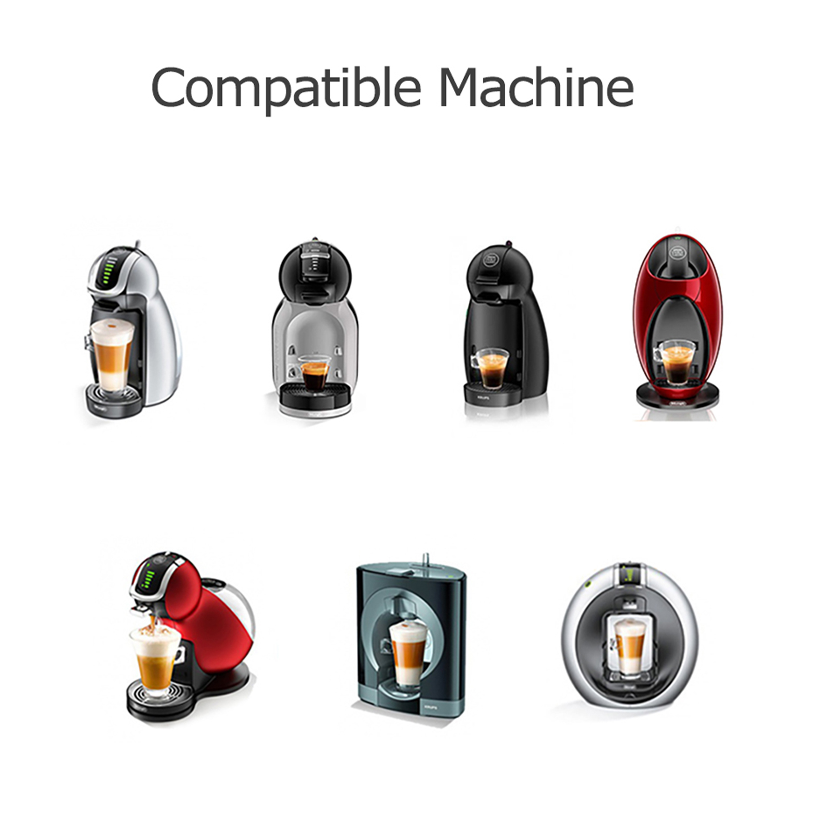 Capsule Adapter Coffee Capsules Converter Coffee Capsule Adapter Compatible With Nespresso Dolce Gusto Coffee Machines. 