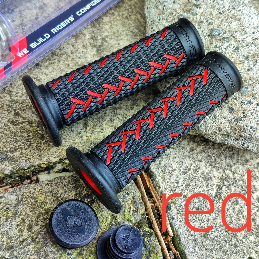 RCB NAGAMAKI GRIP SAMURAI INSPIRED DESIGN VIBRATION ABSORPTION DURABLE SINGLE & DUAL TONE GRIP 1 PAIR. 