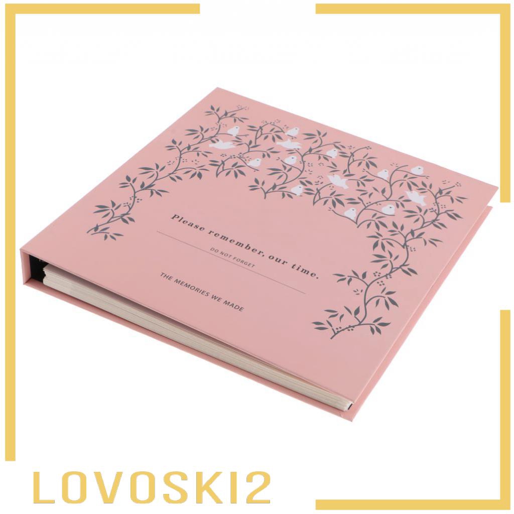 【LOVOSKI2】 Self Adhesive Scrapbook Photo Album Memory Book Hand Made