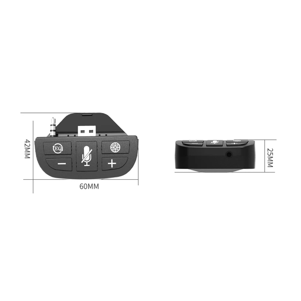 Headphone Game Controller Sound Enhancer for Xbox One S/X/XSX/XSS/ELITE/ELITE2 Gamepad Headset Adapter with 3.5mm Audio Jack. 