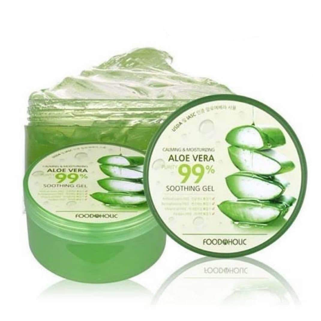 FOOD A HOLIC Calming & Moisturizing Aloe Vera Purity 99% Soothing Gel 300ml  China | Daraz.com.bd