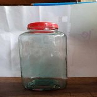 Best Quality Glass Jar Storage big size 2kg (4 pound)--1PC. 