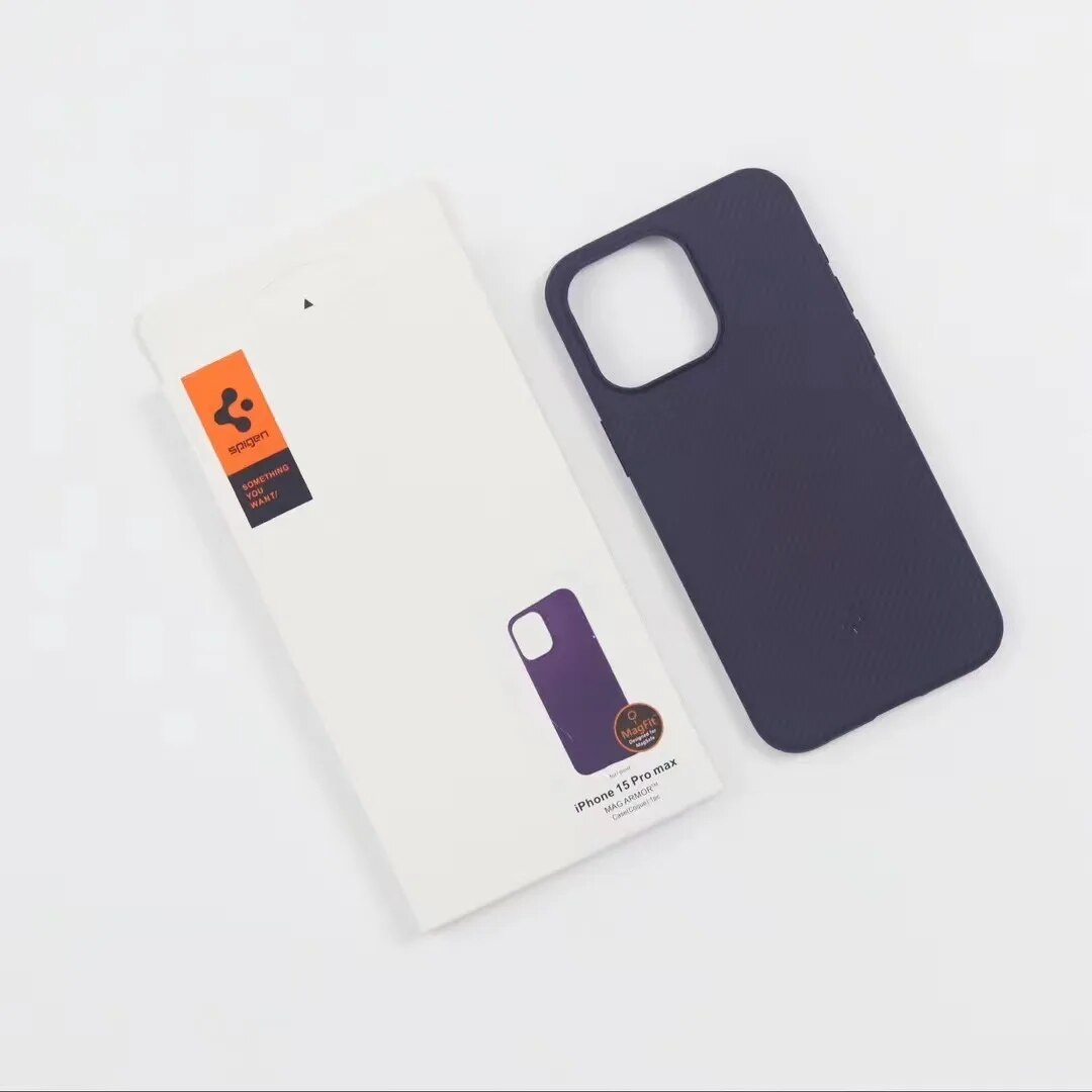 Spigen Mag Armor ( MagFit) For Apple Phone Case For iPhone 12 13 14 Pro Max Magnetic Protective Case For iPhone 15 Pro Max Case. 
