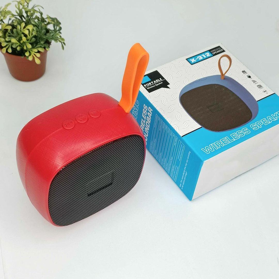 X-312 Bluetooth, USB, TF Card & FM Radio Supported Speaker. 