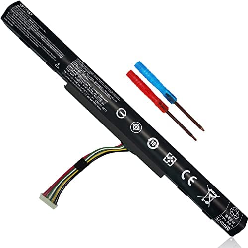 Battery For Acer Aspire E15 E5-475 E5-475G E5-523 E5-523G E5-553 E5-553G E5-575 E5-575G E5-575T E5-575TG E5-576 ES1-432 Series, PN: AS16A5K AS16A7K AS16A8K. 