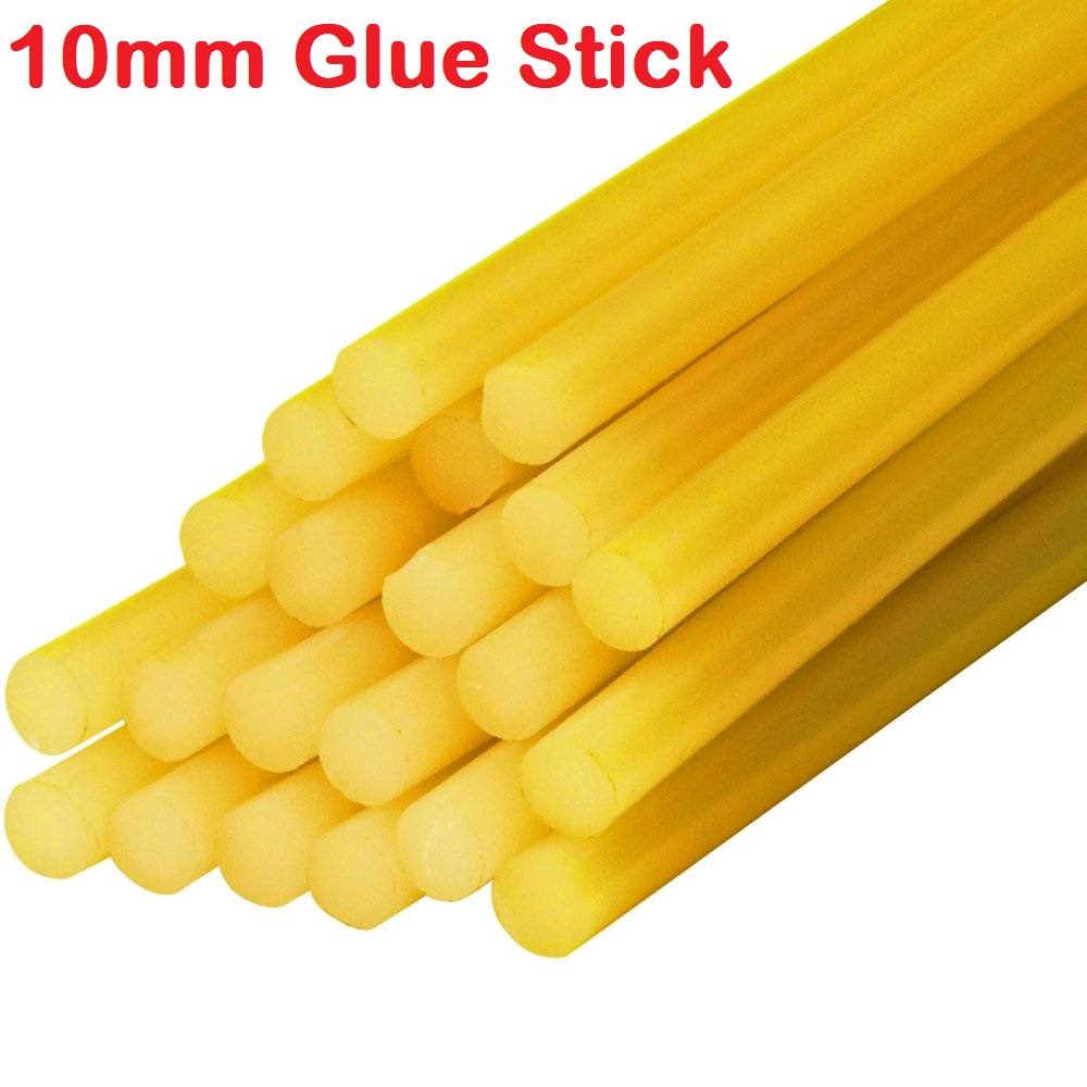 3Pcs- 10mm GLUE STICKS Hot Melt Glue G-u-n Glue Sticks 10mm Diameter 11″ Inch 280mm Length Rubber Strip Big Size Adhesive Glue G.u.n Stick Compatible Glue G.u.ns For DIY Craft Projects Sealing. 