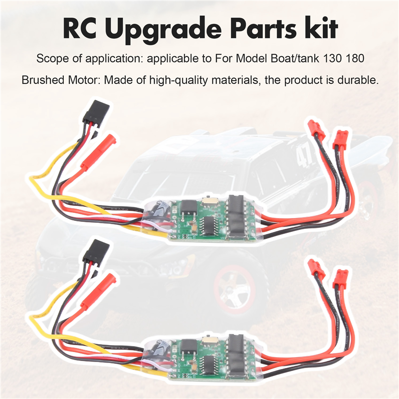 Dual Way Bidirectional Brushed Esc 2s-3s Lipo 5a Esc. 