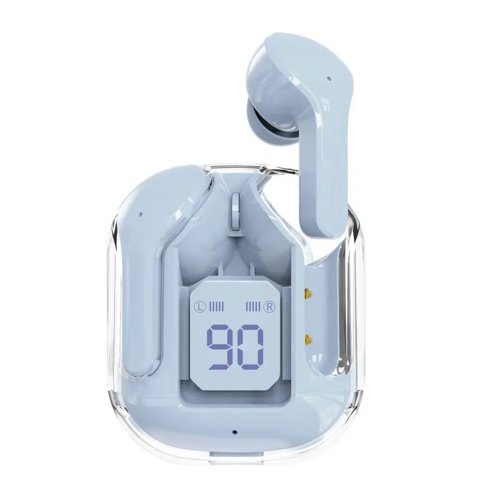 HQAi H4 Tws Earphone Wireless Bluetooth 5.0 Headphones Sport Gaming Headsets Noise Reduction Earbuds With Mic LED Display. 