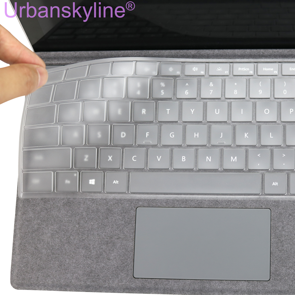 【YIYANGMAOYI111】Keyboard Cover for Surface Pro 8 7 5 4 3 2 X 7+ Plus for Microsoft Book 3 RT Silicone Protector Skin Case 15 Studio. 