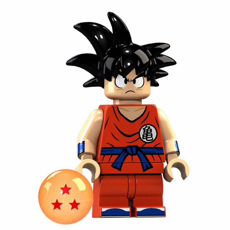 Yurui】Son Goku Ball Minifigures Series Vegeta Broli Building Toys