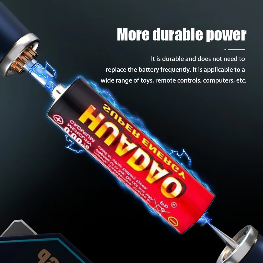 Huadao 1.5V AA AAA Disposable Alkaline Dry Battery for Led Light Toy Mp3 Camera Flash Razor CD Player Wireless Mouse Keyboard. 