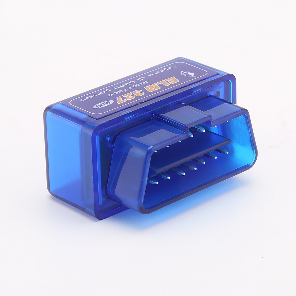 Blue Super Mini ELM327 Bluetooth Module 5.1 Version OBD2 Mini Elm 327 v2.1 Car Diagnostic Scanner Tool For ODB2 OBDII Protocols. 