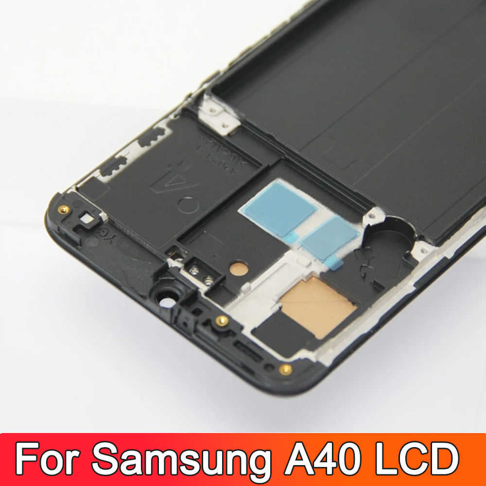 AAA+ Quality Display Screen for Samsung A40 A405 A405F LCD Screen Touch Digitizer Assembly for samsung a40 lcd display. 