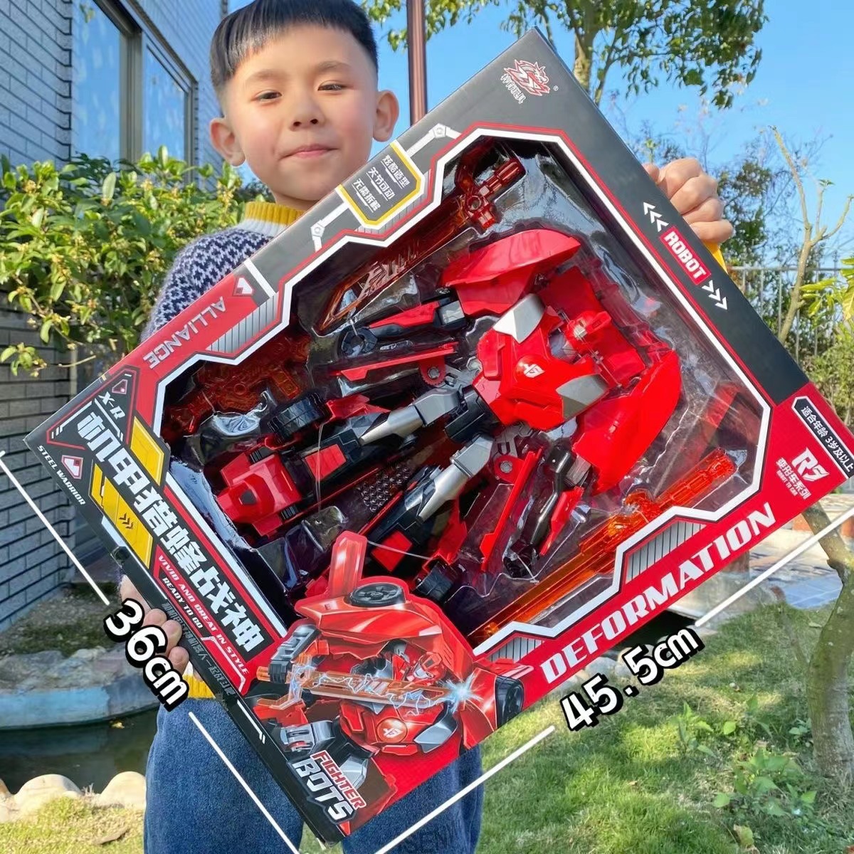 Transforming Toys Robot Car King Kong Wasp Ace Warrior Figure Robot Boy Model Toy