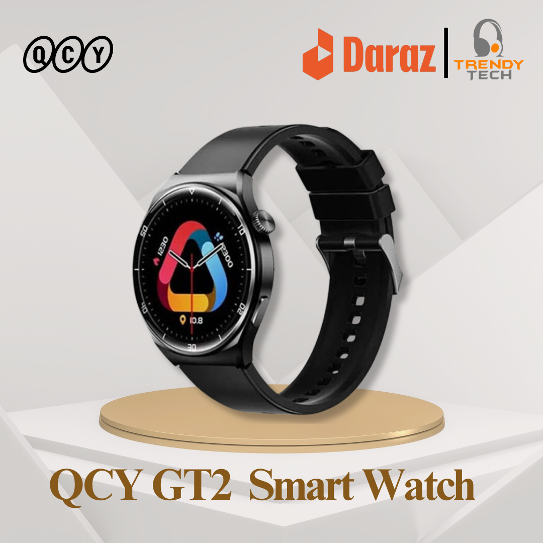 QCY GT2 Smart Watch Retina Amoled Display