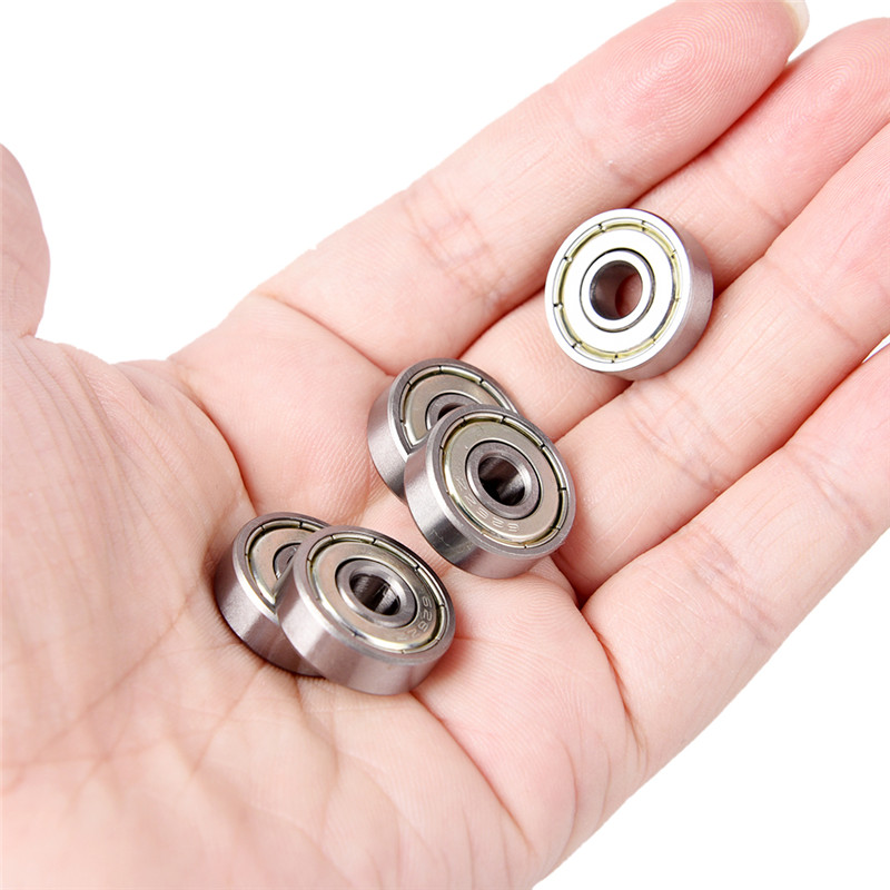 10PCS Stainless Steel Ball Bearing Deep Groove Ball 626-ZZ 6MM Industry. 