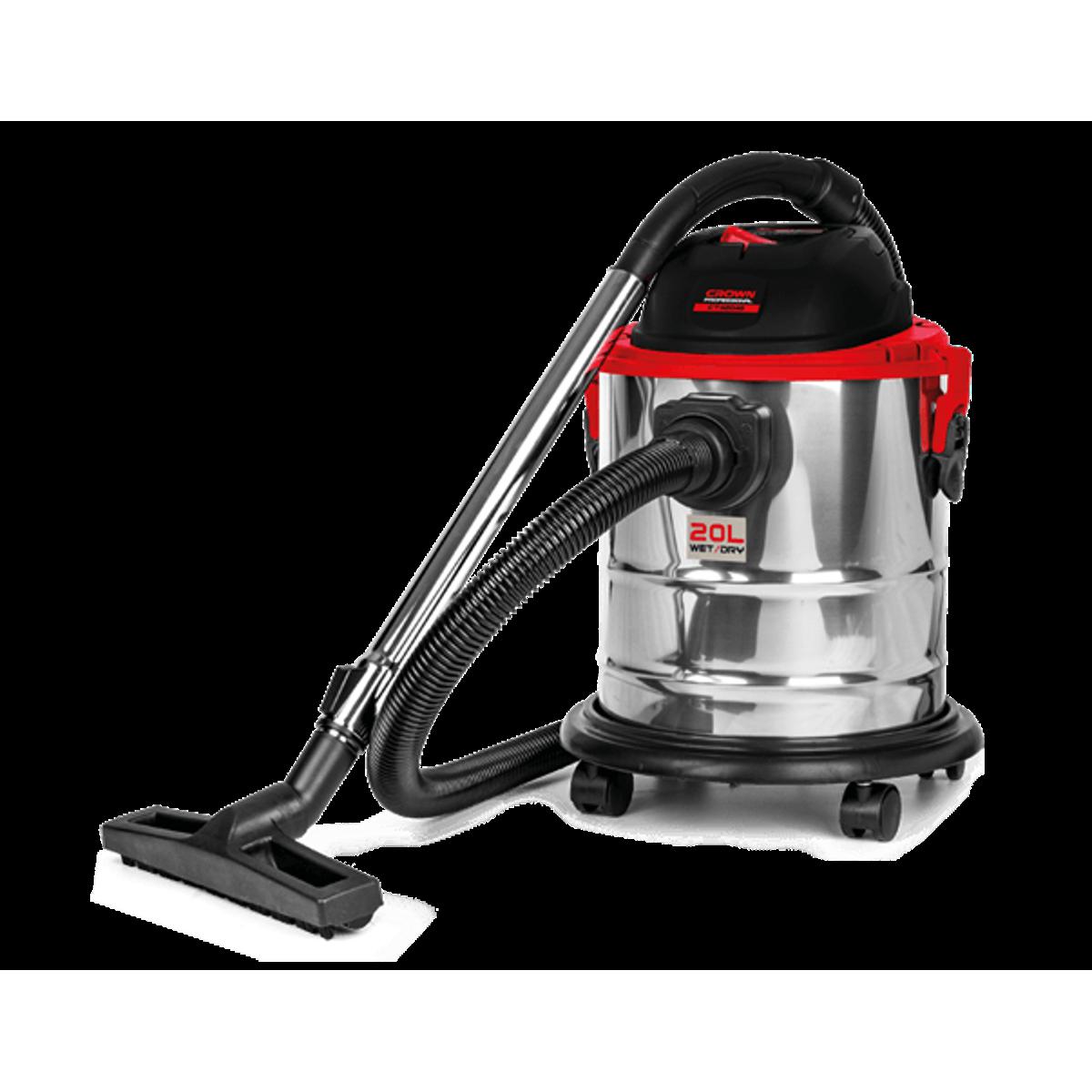 CROWN 20L All-purpose Vacuum Cleaners 1000W 16kPa dry and wet function with air blowing mode CT42046 - Kings Trading