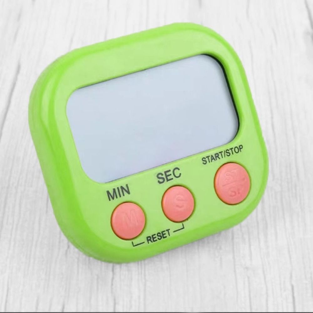 Study Magnetic Baking Counter Alarm Clock Shower Digital Timer Kitchen Timer Cooking Timer LED Timer. 