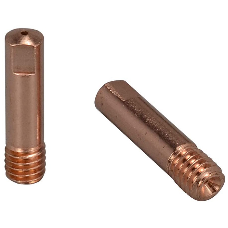 Practical product 18Pcs Welding Torch Kit Contact Tip 0.8mm M6 & Tips Holder Difuser & Shield Cup for Mb15 15Ak Mig Welding Torch. 