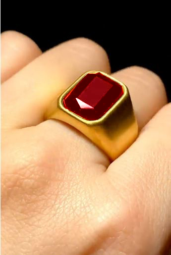 Stainless Steel Finger Ring For men