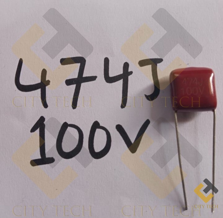 20Pcs-474j 100V Metallized 474j 100V Polypropylene Capacitor Mylar 470nF Polyester Film Capacitor Electrical Circuitry & Parts. 