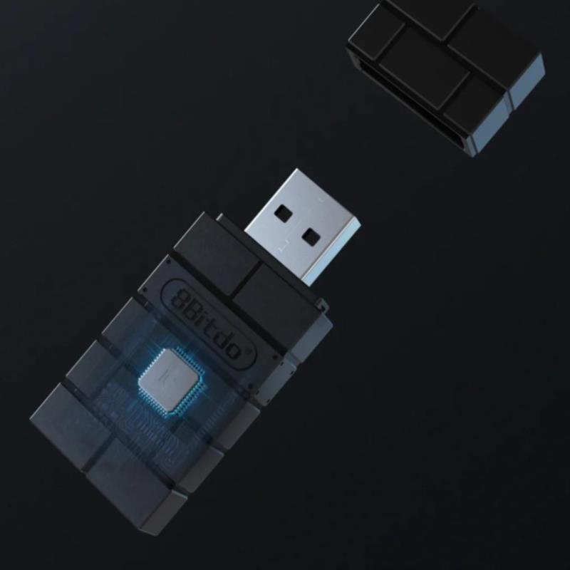 8Bitdo Wireless Bluetooth USB RR Adapter for Windows Mac Raspberry Pi Switch Demoo. 