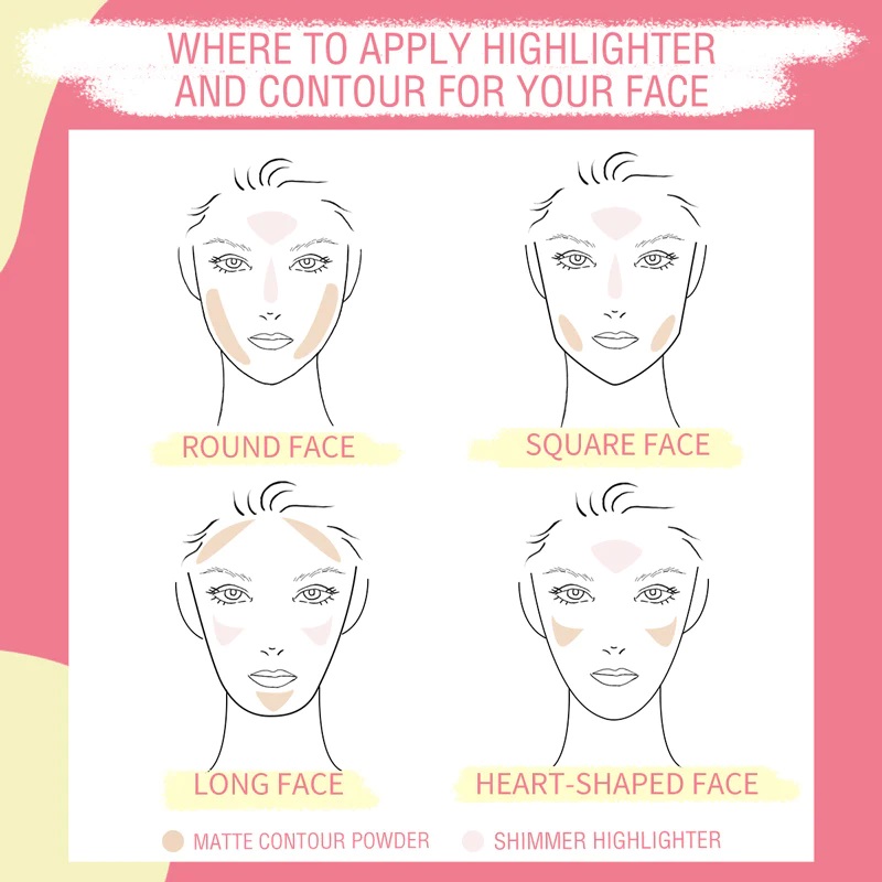 PINKFLASH All Over Face Highlighter & Contour - Float-S01. 