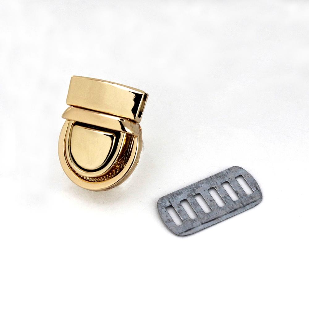 1pcs Metal Press Push Lock Tongue lock Bag Briefcase Spring Lock Snap Decorative Clasps Closure Leather Craft Hardware Accessory. 