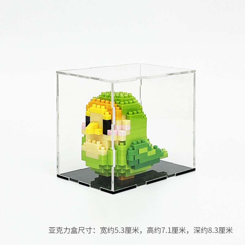 [Wholesale generation hair] cute fat bird micro-particle building blocks assembled toys educational children boys and girls compatible with Lego. 