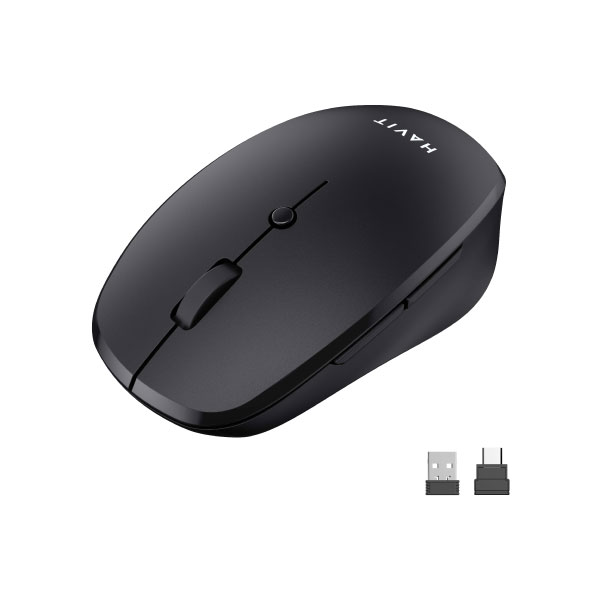 HAVIT MS50WB TRI-Mode Wireless Bluetooth + 2.4GHz Mouse. 