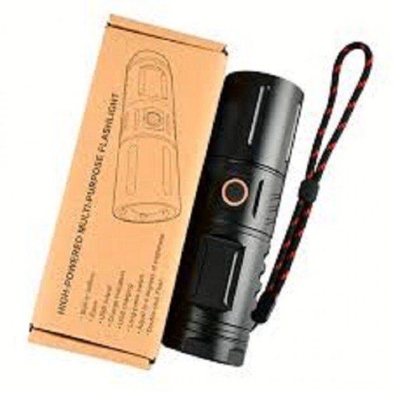 Rechargeable Led Torch Light,Waterproof Strong Led Flashlight With Power Bank
