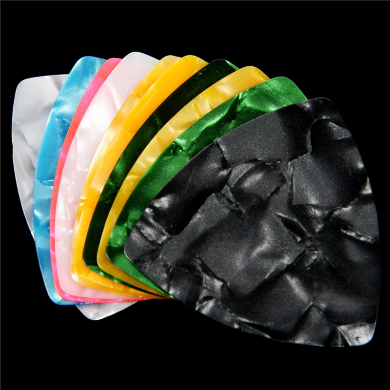 SRIWEN 60Pcs Acoustic/ Plectrums 0.46mm---Assorted Color. 