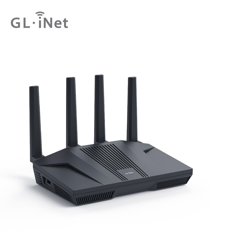 GL. Flint Flint 2 (GL-MT6000) ev ve ofis yönlendirici, 8-Stream Wi-Fi 6 teknolojisi,,, 2.5G Ethernet portları, ebeveyn kontrolü